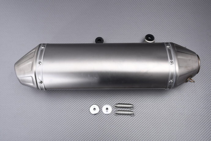 Ligne d'échappement KTM EXCF 500 en inox pour libérer la puissance