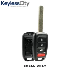 4-Button Remote Head Key SHELL Fits 2013-2017 Honda Accord Civic / HO01-SVC