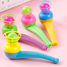 3Pcs Plastic Pipe Blowing Ball Kids Toys Outdoor Games Balance Training Educatio