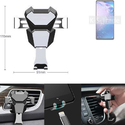 Lüftungsschlitz Halterung für Sharp Aquos Zero6 Handy Halter