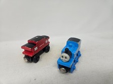 Thomas & Friends Wooden Railway Thomas 1999 Red Caboose Tank Engine GUC