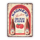 Vintage Magners Irish Cider 1935 Award Tin Metal Signs Home Décor 8x12