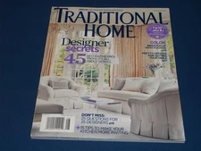 2014 JULY TRADITIONAL HOME MAGAZINE - DESIGNER SECRETS FRONT COVER - H 14018