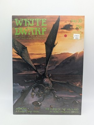 Vintage 1982 White Dwarf Magazine Issue 30 by Games Workshop/Citadel EX Cond!