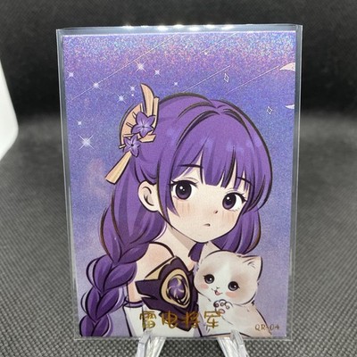 Raiden Shogun Goddess Story ANIME WAIFU SWEET GIRL DIARY 2 QR-04 Genshin Impact