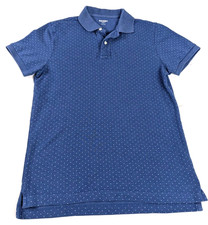 Old Navy Go-Dry Blue Short Sleeve Polo Shirt Size Small Classic Fit Men's