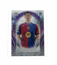 Topps UEFA Club 2024-25 Robert Lewandowski FC Barcelona Ultimate Stage/75 USC-19