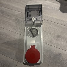 Lewden 16A 3P+N+E 415V Switched RCD Protected Socket IP44 / PMRCD16/308SITT