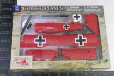Fokker Dr.1 Red Baron Airplane NewRay Basic Age 8+ Model Kit Classic #20227 NEW