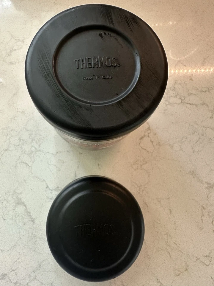 Termo Marvel Funtainer tarro de comida para sopa recipiente de 10 oz tapa negra fría caliente Foto 4 de 4