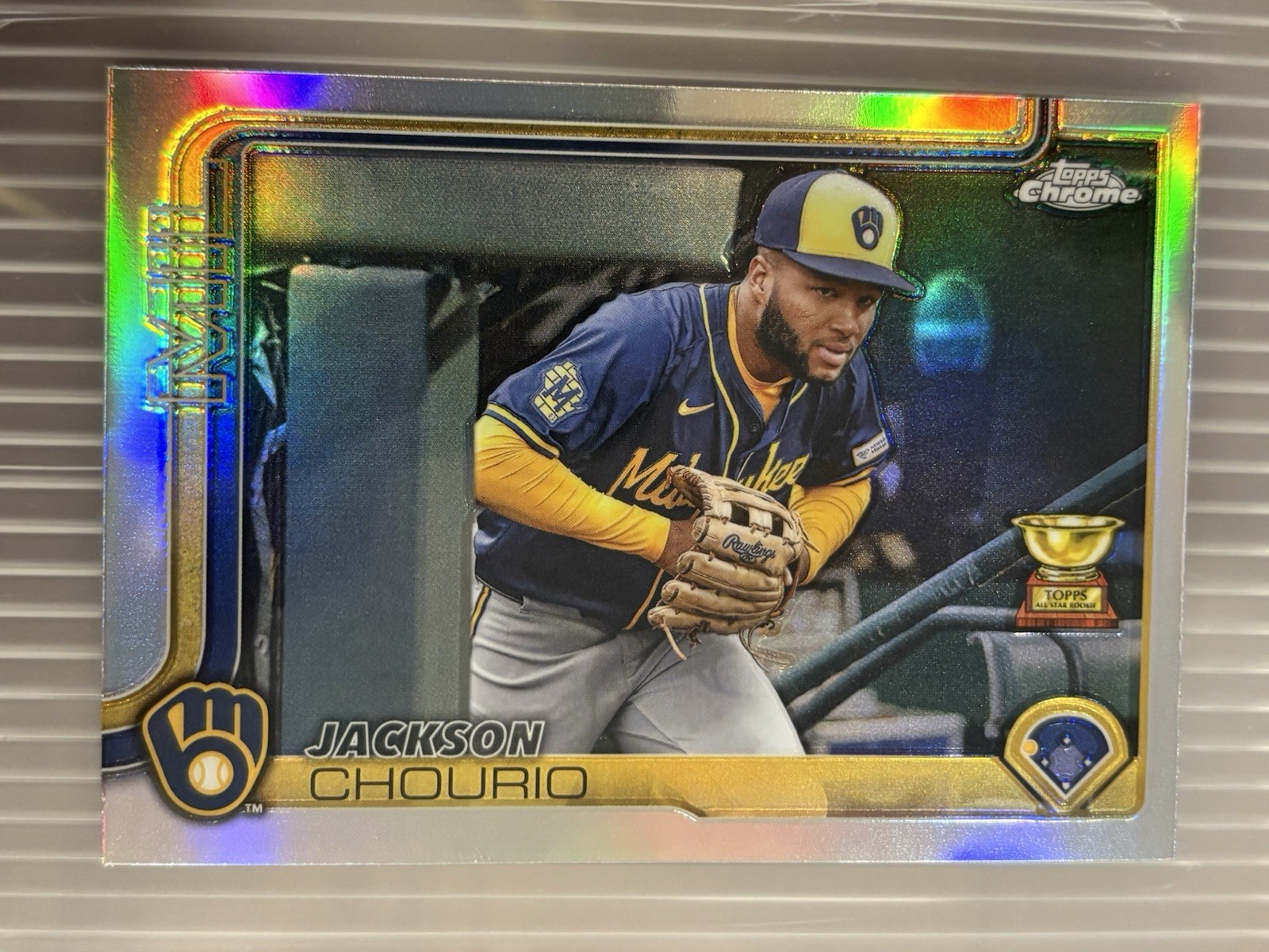 2025 Topps Chrome - Image Variation Jackson Chourio #262 SP