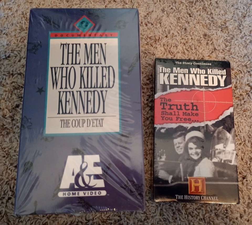 The Men Who Killed Kennedy VHS Time Life Video (5 + 1) Tape Set Brand New Sealed - Image 2 of 4