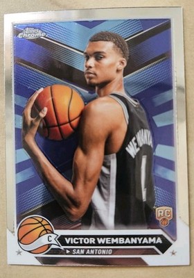 2023-24 Topps Chrome - Victor Wembanyama #1 (RC)