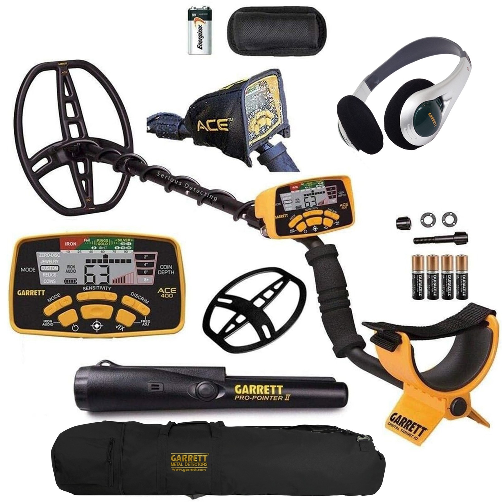 With Waterproof Coil Pro-pointer Ii And Carry Bag
