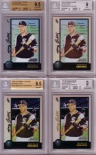 1998 Bowman Chrome Golden Anniversary Refractor Magglio Ordonez #1/5 BGS 9.0 RC!