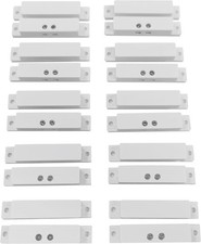 10 Sets Pack of Wired Surface Mounted Alarm Magnetic Contacts Door Window Reed