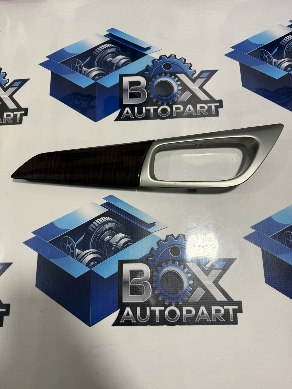 2013-2020 NISSAN PATHFINDER FRONT LEFT HANDLE WOOD TRIM COVER 80931 3KA0B OEM