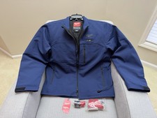Milwaukee M12 Heated Toughshell Jacket Blue XL- New w tags Battery/Charger Incl