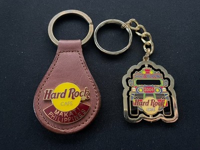 Hard Rock Cafe MAKATI PHILIPPINES Schlüsselanhänger Set / Keychain Set / キーホルダ 