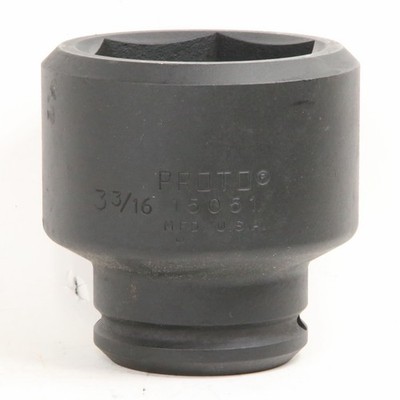 Proto 15051 1-1/2'' ANTRIEB 3-3/16'' Standard Steckschlüssel 6-Punkt Made in USA EMD