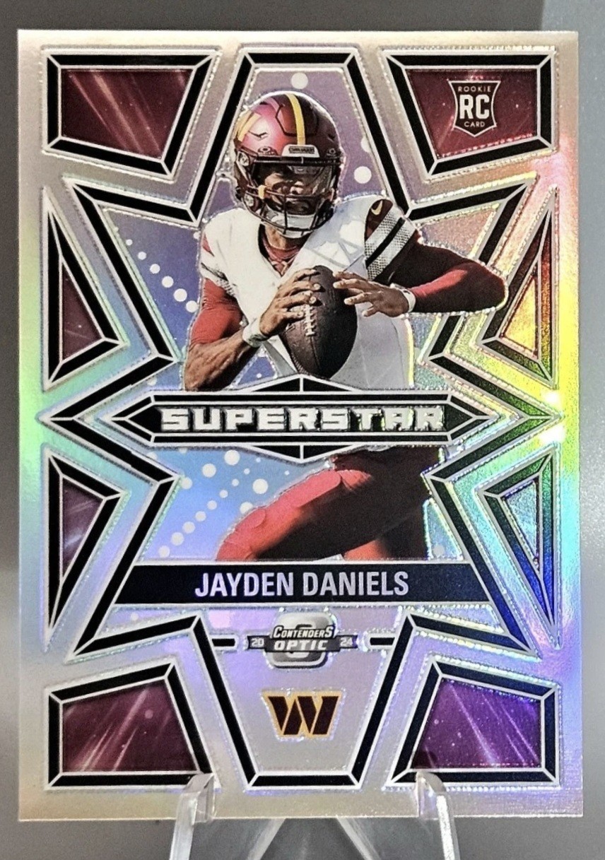 (RC) Jayden Daniels Superstars 2024 Panini Contenders Optic Rookie #S-JDS 🔥