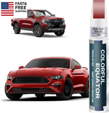 RR Ruby Red Metallic Tricoat Touch up Paint for Ford, Car Paint Pen Scratch Rep