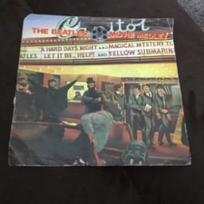 THE BEATLES MOVIE MEDLEY - 1982 Vinyl 45rpm 7 Ep