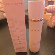 Anastasia Beverly Hills Impeccable Blurring Matte Setting Spray~NIB~3.38 Oz~Full