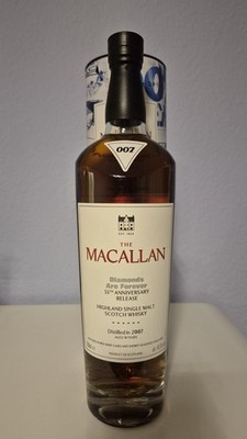 Macallan 18y Diamonds Are Forever James Bond Limited Edition Single Malt