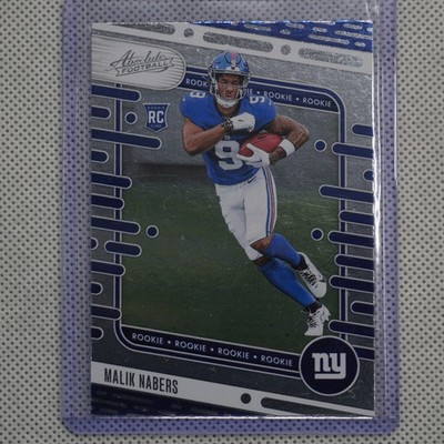 2024 Panini Absolute #106 Malik Nabers Retail New York Giants RC