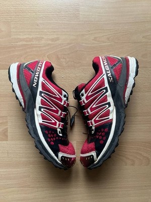 Salomon XR Crossmax Neutral Trail Running Schuhe Gr. 40 Rot Schwarz Quicklace