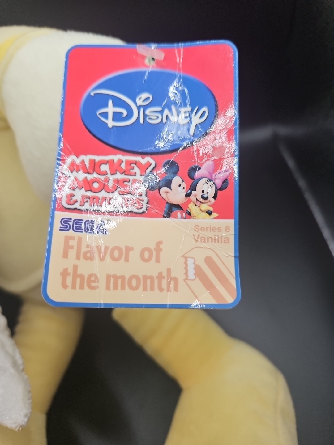 Disney Flavor of the Month Donald Duck Vanilla Plush 16" Light Yellow Sega Price