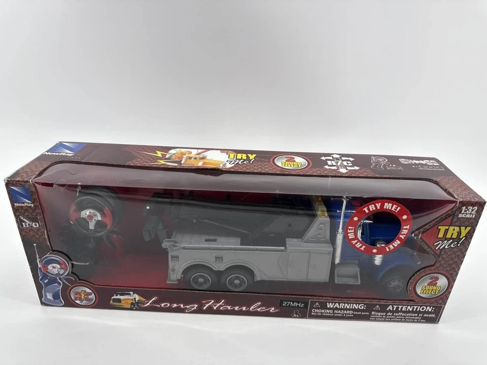 NewRay Peterbilt 379 RC Tow Truck 1:32 Scale Sound - Image 2 of 4