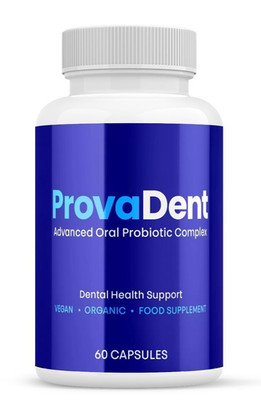 ProvaDent Oral Probiotic Support Healthy Teeth and Gums Prova Dent (60 Capsules)