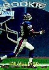 1997 Stadium Club #209 Ike Hilliard RC Rookie Card. rookie card picture