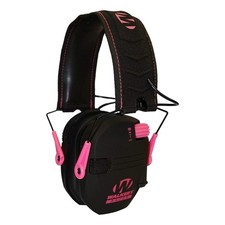Slim Electronic Hearing Protection Muffs, Noise Cancelling, Adjustable Headband