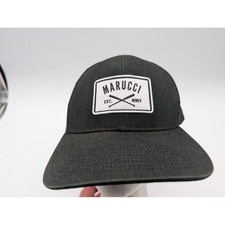 Marucci Pro Series Trucker Hat Black Mesh Snapback Baseball Cap OSFM