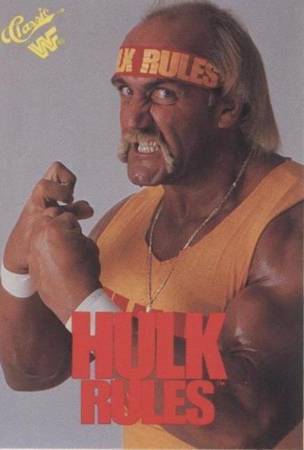 1990 Classic WWF - Hulk Hogan #57 - 1 of 1