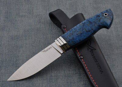 H12MF Stahl Outdoor Jagd Messer Yasniy Sokol Russland Handarbeit HRC61 Лунь