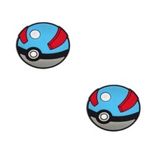 Pokeball Pokemon For Crocs Shoe Charms Jibbitz - 2 Pieces