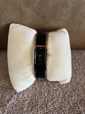 New Kate Spade New York Black Carousel Bangle Watch With Box  display picture 2