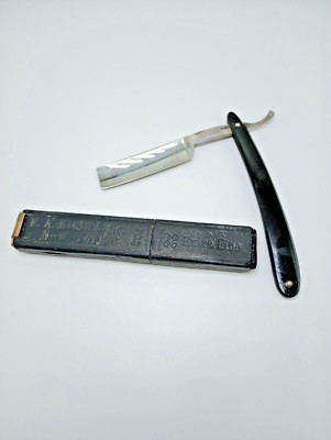 F.A. Klein & Co. And Shortedge Straight Razors In Case 