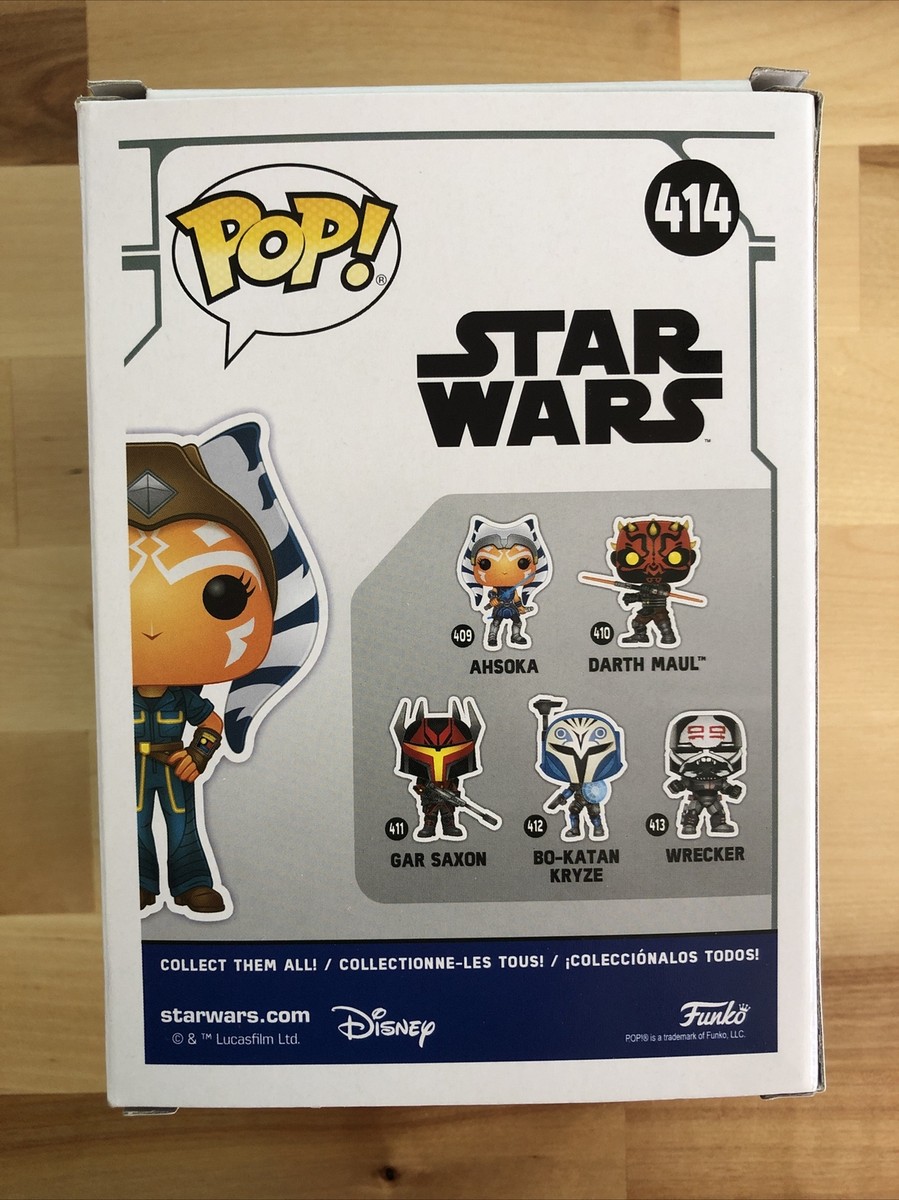 Funko Pop Star Wars Exclusive Ahsoka #414 - Clone Wars Darth