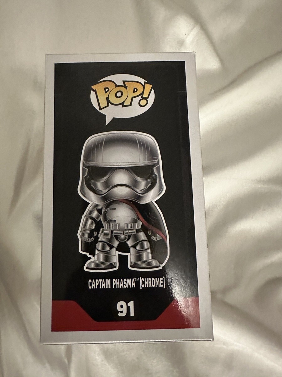 FUNKO POP! #91 Captain Phasma STAR WARS Smuggler's Bounty
