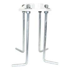 Silver Shoe Base Anchor Bolt 1" x 36" (Single Unit)