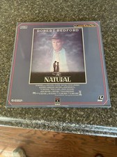 The Natural LaservideoDisc Laserdisc LD - Robert Redford, Robert Duvall Baseball
