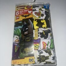LEGO The Batman Movie Boys Briefs Size 8  pack Of 6 