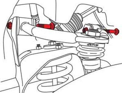 SPC Performance Fits 04-13 Nissan Armada / 05-12 Pathfinder / 04-13 Titan UCA Mo