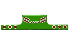 1/64 DCP PARTS LIME GREEN REAR LIGHTBAR