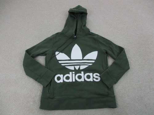 Adidas Sweater Womens Extra Small Green 